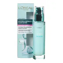 L´Oréal Paris Hydra Genius Gel Cream Aloe Water Sausa un jutīga āda 70 ml