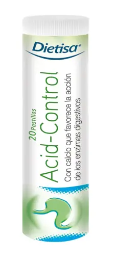 Dietisa Acid Control Gastric 20 Pastillas