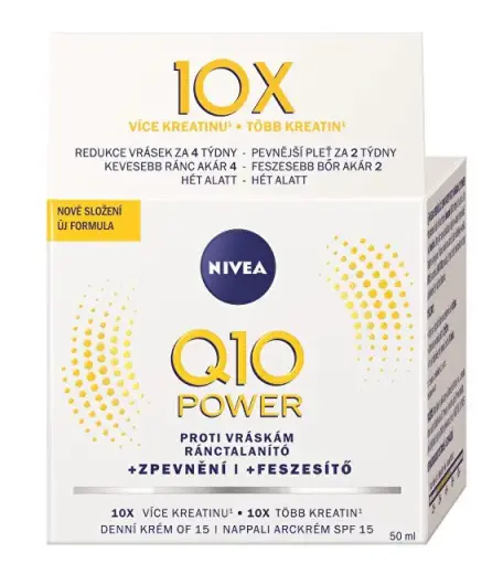 Nivea Anti-Wrinkle Day Cream Q10 Plus SPF 15 50 Ml