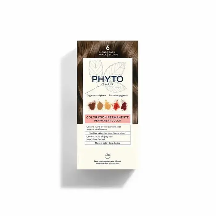 Phyto Hair Colour By Phytocolor 6 Dark Blonde 180g