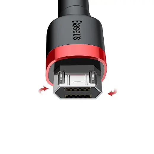 Baseus Cafule data transfer and charging cable | USB-A to Micro USB | 10W | 3m | black, red