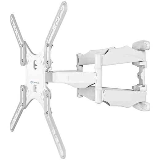 ONKRON Monitor desk mount for 37” – 70 Inch LCD LED OLED Screens, White
