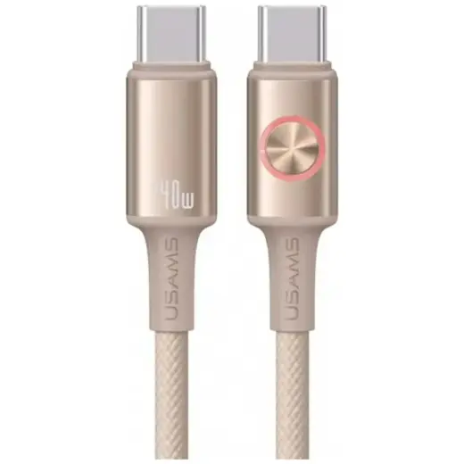 USAMS Huan Series SJ751 data transfer and charging cable | USB-C to USB-C | 240W | 1.2m