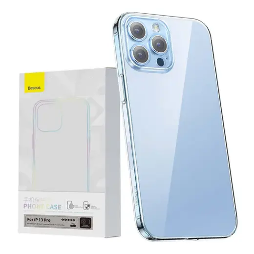 Baseus Simple phone case for iPhone 13 Pro transparent
