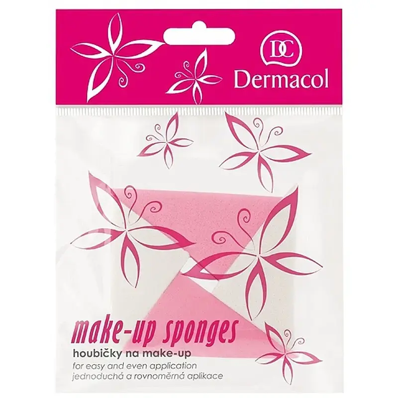 Dermacol Triangle Shape Makeup Sponges 4 Pieces