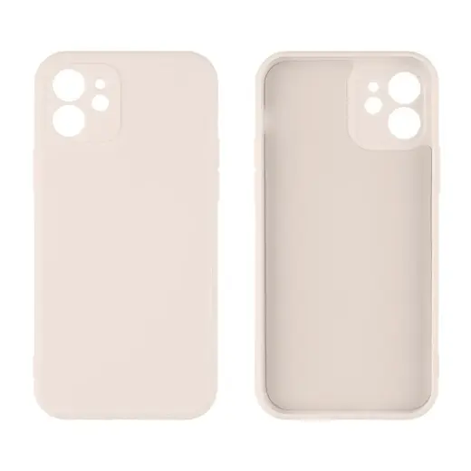 OBAL:ME Matte TPU Case for Apple iPhone 12 Beige