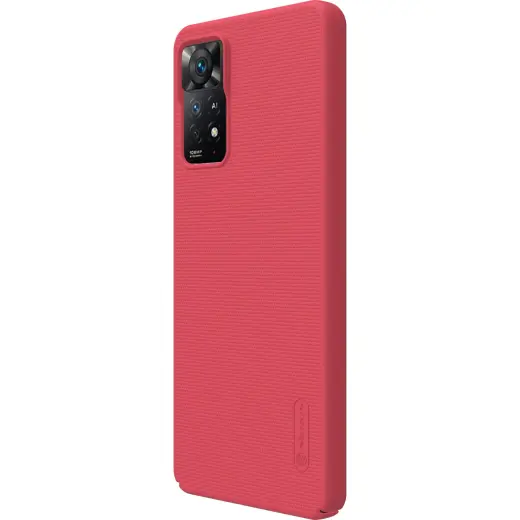Nillkin Super Frosted Back Cover for Xiaomi Redmi Note 11 Pro|11 Pro 5G Bright Red
