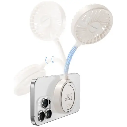 Hand fan USAMS LiFE LU02 white