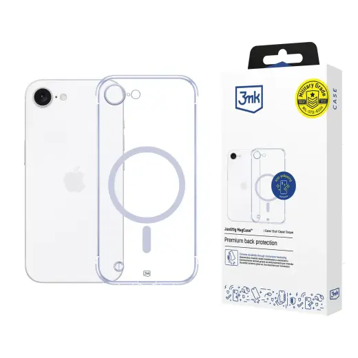 3mk Just20g MagCase phone case with MagSafe support for iPhone 16E