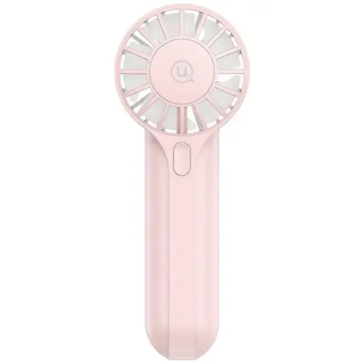 USAMS Mini ZB288 1200mAh Handheld Fan, Pink
