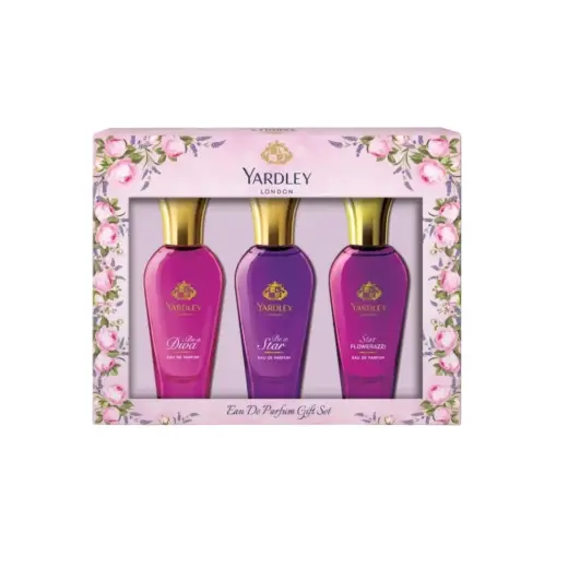 Set Yardley: Be A Diva, Eau De Parfum, For Women, 30 ml + Be A Star, Eau De Parfum, For Women, 30 ml + Star Flowerazzi, Eau De Parfum, For Women, 30 ml