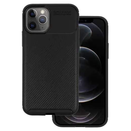 Vennus Carbon Elite phone case for iPhone 11 Pro black