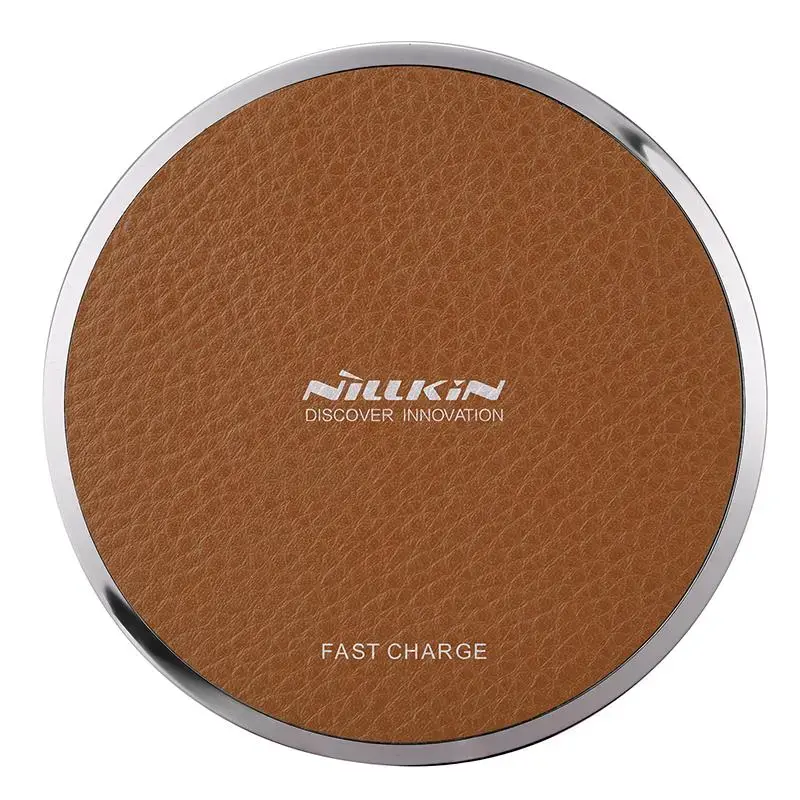 NILLKIN MAGIC DISK III FAST WIRELESS CHARGER, BROWN