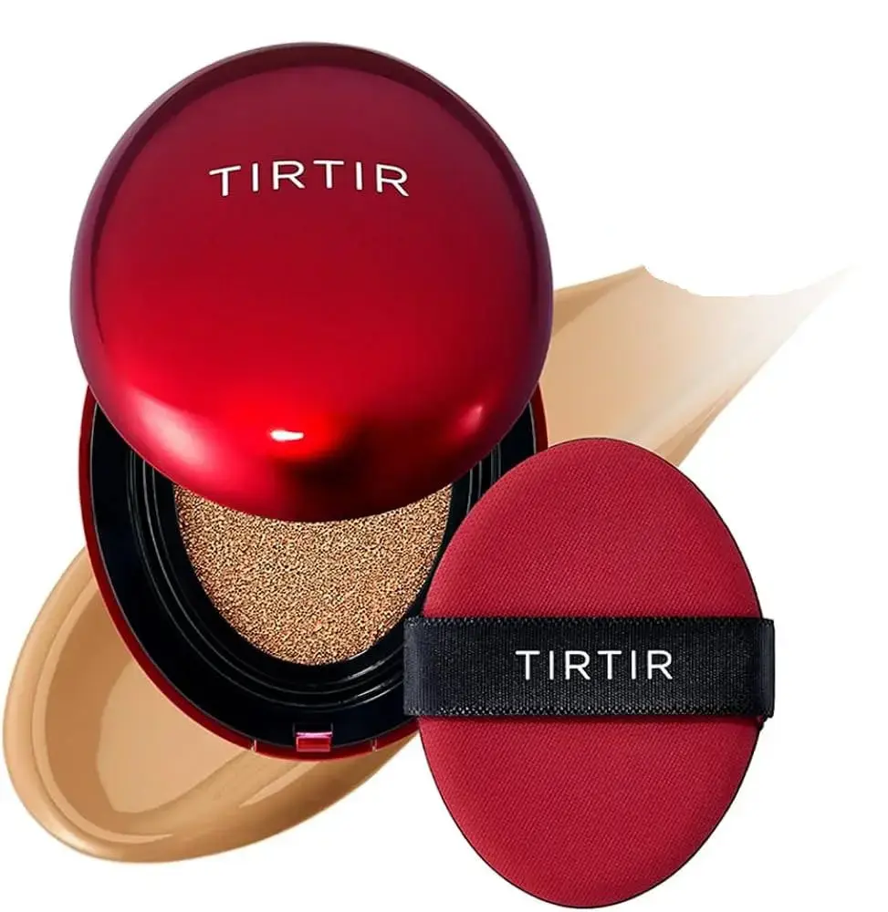 Tirtir Mask Fit Red Cushion, Matte Finish, Compact Foundation, 30N, Rich Honey, SPF 40, 18 g