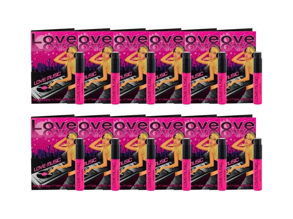 Love Love Love Music Eau de Toilette 12x1,6 ml