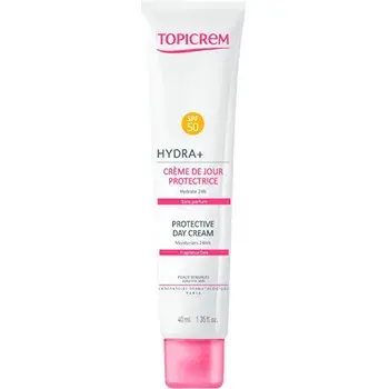 HYDRA+ Protective Day Cream SPF 50 - Hydrating day cream for sensitive skin.