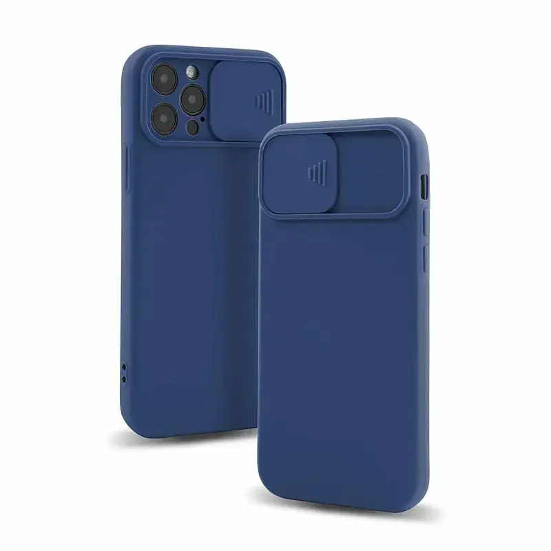 Fusion Camera Protect silikona aizsargapvalks Apple iPhone 13 Pro zils