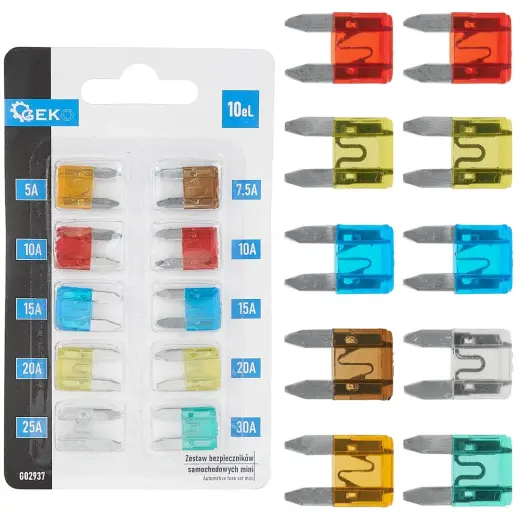 Autokaitsmete komplekt mini 10 tk