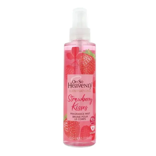 Oh So Heavenly, Scentsations Strawberry Kisses, Scented Spray, For Women, 150 ml