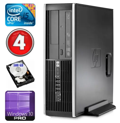 HP 8100 Elite SFF i5-650 4GB 500GB DVD WIN10Pro [refurbished]