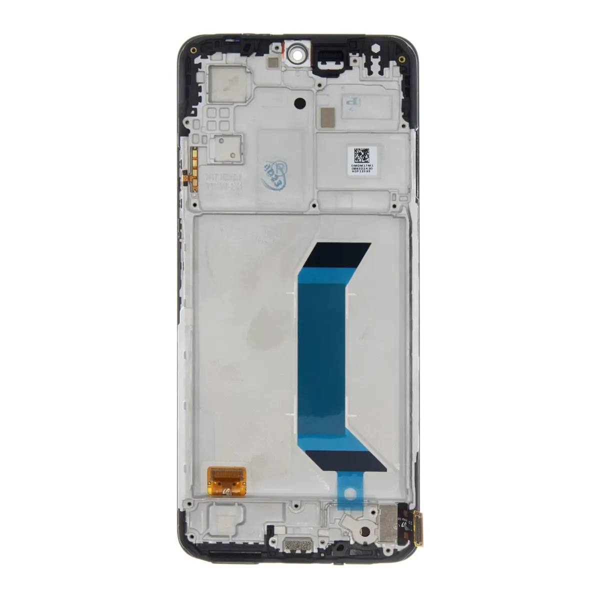 LCD Display + Touch Unit + Front Cover for Xiaomi Redmi Note 12 5G/Poco X5 5G Black (Service Pack)