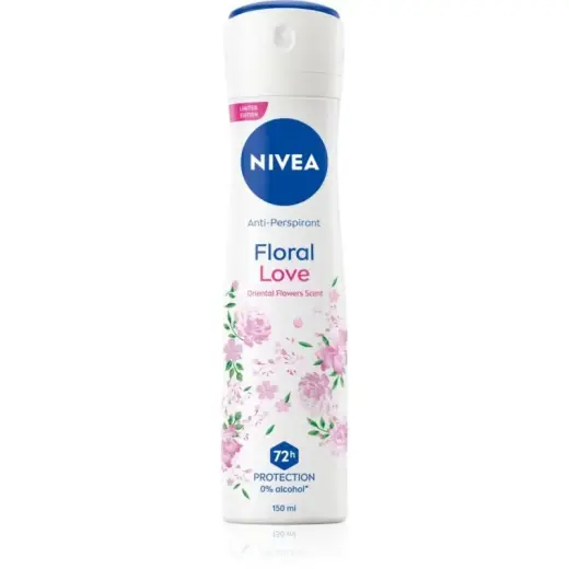 NIVEA Floral Love Antiperspirant Spray 150 Ml