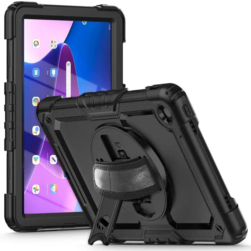 Tech-Protect Solid360 case for Lenovo Tab M10 Plus (3rd gen.) 10.6" TB-125 | TB-128 - black