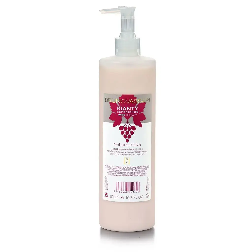 Bruno Vassari, Kianty Experience, Grape, Calming, Cleansing Lotion, For Face, 500 ml