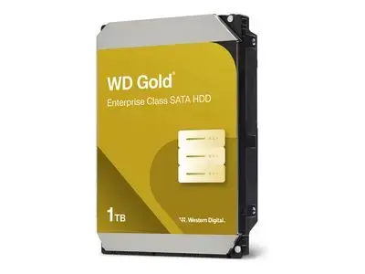 WD Hard Drive Gold - 1 TB - 3.5" - SATA 6 GB|s