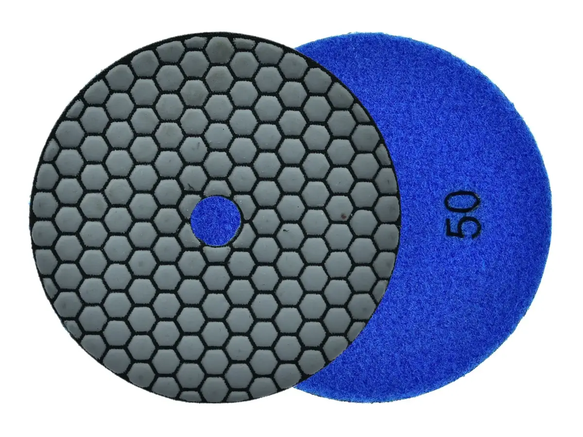 Dimanta disks sausai pulēšanai 125mm   50 keramikai