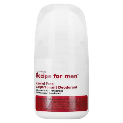 Recipe For Men, Antiperspirant Deodorant, Anti-Irritation, Antiperspirant, For Men, 60 ml