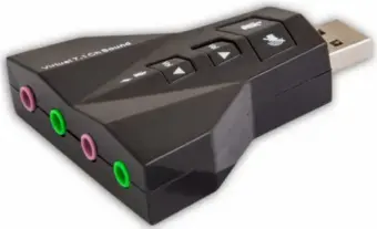 Savio AK-08 Skaņas Karte USB | 7.1 | Regulējams Skaļums | Mikrofons