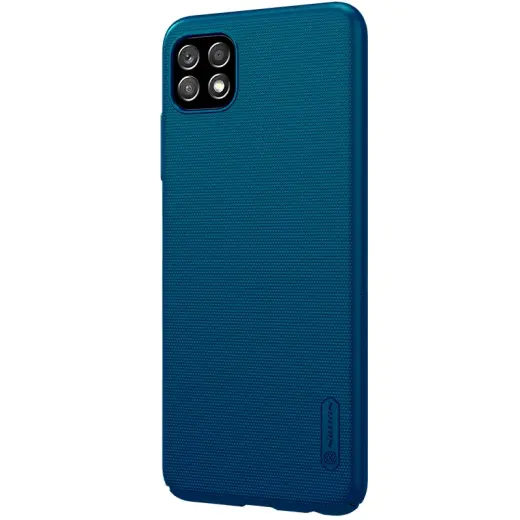 Nillkin Super Frosted Back Cover for Samsung Galaxy A22 5G Peacock Blue