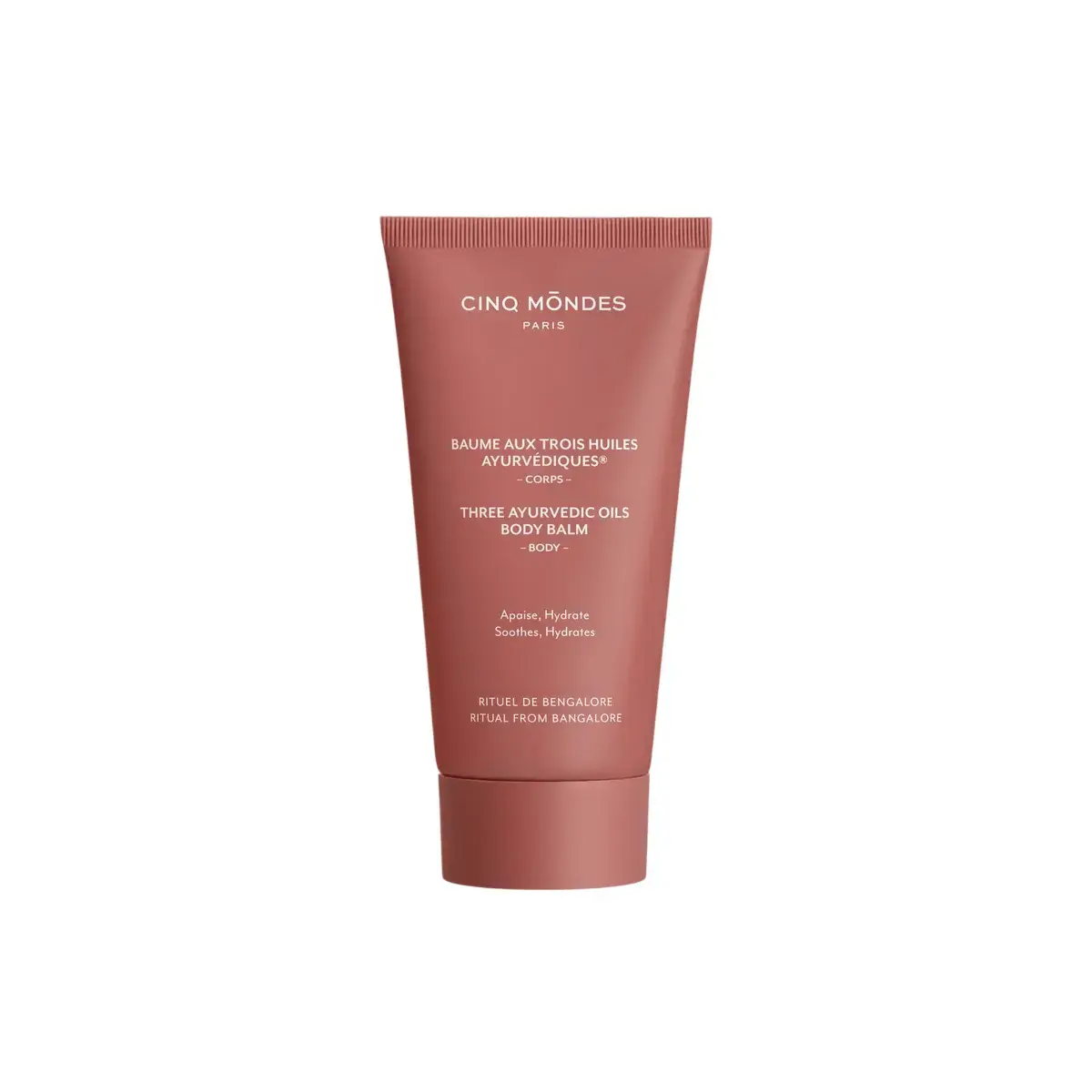 Cinq Mondes, Three Ayurvedic, Hydrating & Nourishing & Regenerating, Body Balm, Body, Day & Night, 150 ml