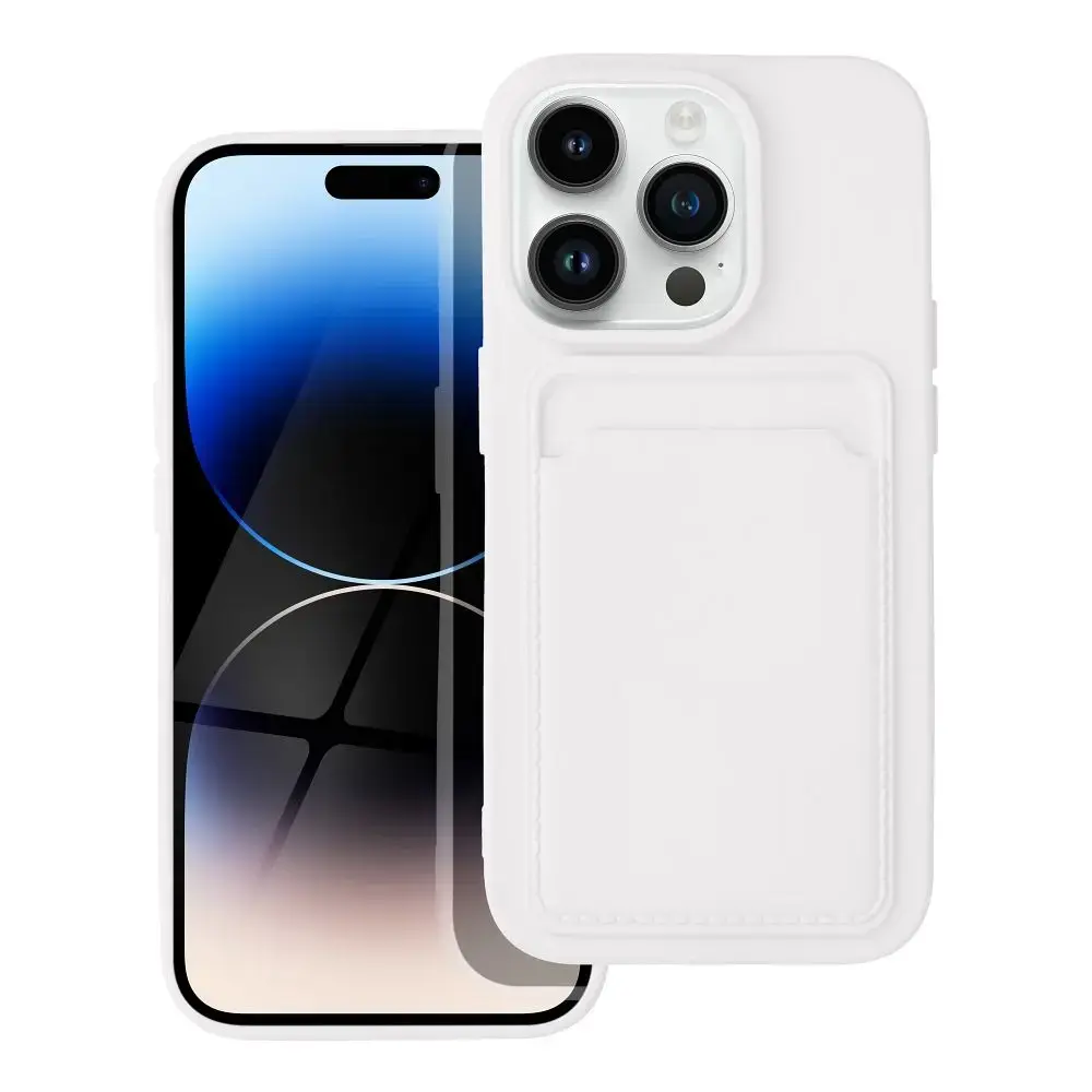 Case for iPhone 14 PRO Card Case white