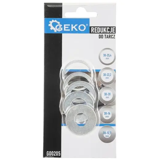 Redukciju kompl.zāģripām no 30 uz 25,4/22,2/20/16/12,7mm