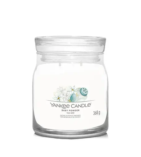 Yankee Candle Baby Powder signature candle medium 368 g
