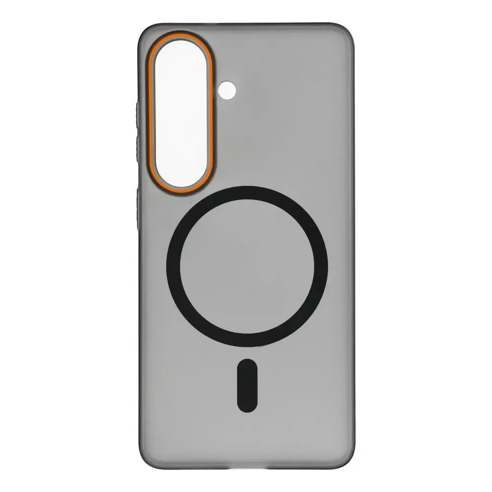 GO ORANGE maciņš ar MagSafe atbalstu telefonam Samsung Galaxy S26 (S942) melns