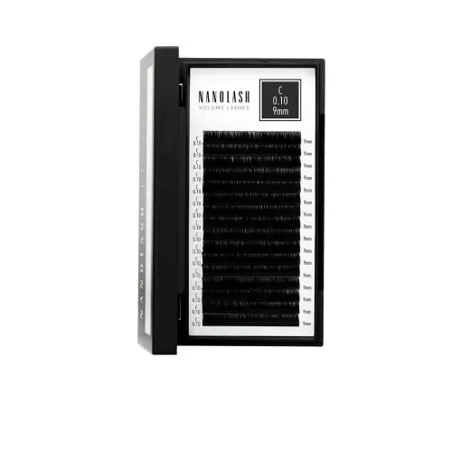 Nanolash - Volume Lashes Pestanas Postizas 010 C 9 Mm 1 U