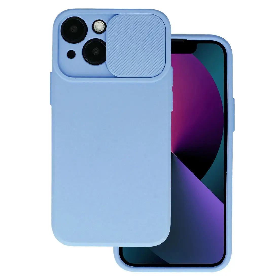 Camshield Soft for Iphone 15 Light purple