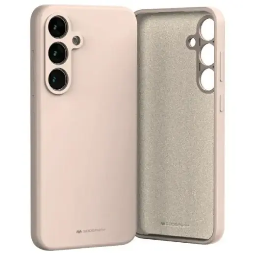 Mercury Silicone чехол для телефона Samsung Galaxy S24 FE розовый