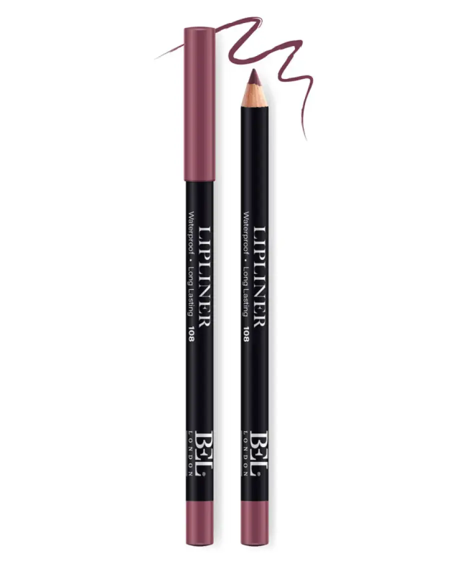 Bel London, BEL London, Hydrogenated Vegetable Oil, Waterproof, Contour, Lip Liner, 108, 0.78 g