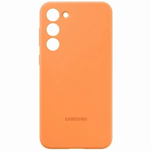 EF-PS916TOE Samsung Silicone Cover for Galaxy S23+ Orange
