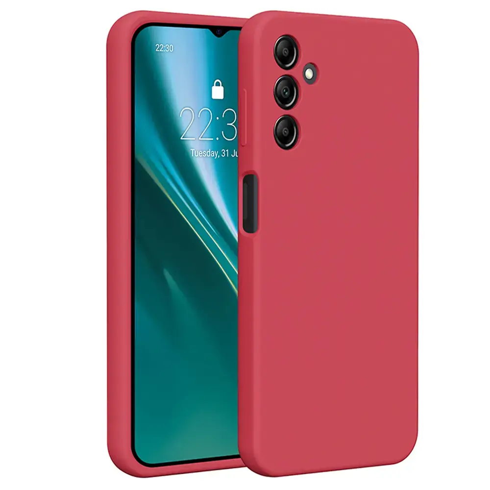 Etteri Silicone phone case for Samsung Galaxy A14 raspberry