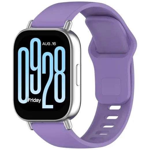 Beline išmaniojo laikrodžio dirželis Redmi Watch 5 | silikoninis | violetinis