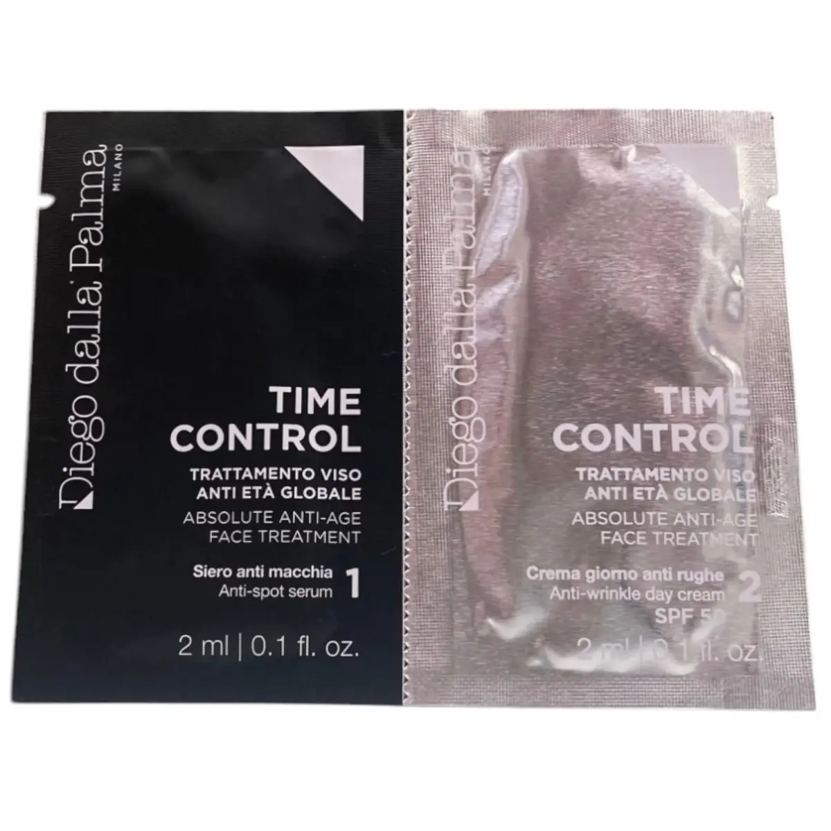Set, Diego Dalla Palma, Time Control, Firming, Day & Night, Local Treatment Serum, For Ageing Spots, For Face, 8 pcs, 2 ml *Sample