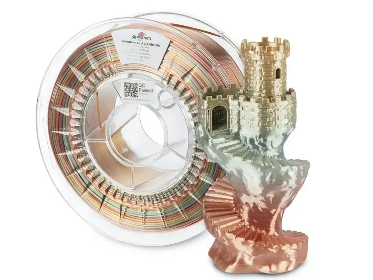 Spectrum Filament PLA Silk Rainbow ANCIENT