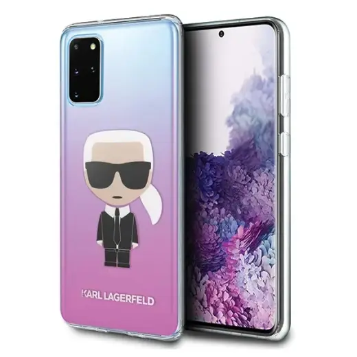 Karl Lagerfeld KLHCS67TRDFKPI S20+ G985 różowy|pink Karl Ikonik