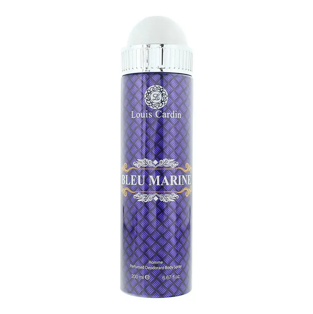 Louis Cardin, Bleu Marine, Deodorant Spray, For Men, 200 ml