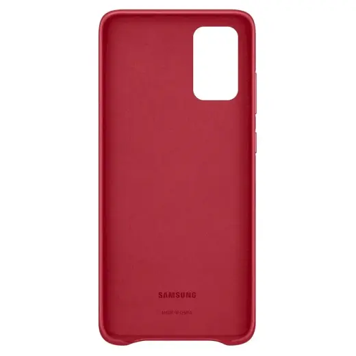 EF-VG985LRE Samsung Leather Cover for Galaxy S20+ Red
